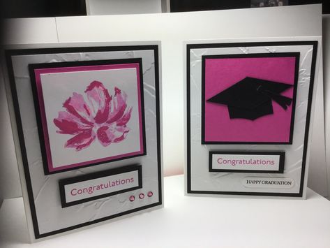 Amazing Congratulations Stampin Up Cards, Stampin Up Graduation Cards 2020, Stampin Up Graduation, Stampin Up Graduation Cards, Taylored Expressions Graduation Cards, Event Hosting, Wink Of Stella, Graduation Cards, Punch Art