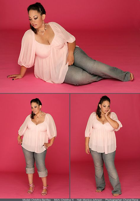 Cute plus size outfit Plus Zise, Plus Size Looks, Rolled Up Jeans, Curvy Style, Full Figure Fashion, Big Girl Fashion, Pretty Top, Curvy Plus Size, Plus Size Beauty