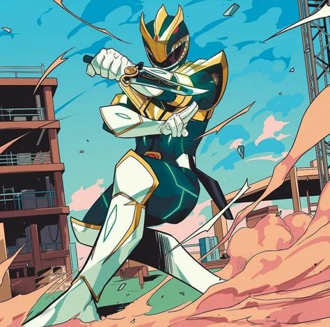 Green Ranger Art, 80s Manga, Green Power Ranger, Power Rangers Comic, Saban's Power Rangers, New Power Rangers, Power Rangers Fan Art, Power Rangers Samurai, All Power Rangers