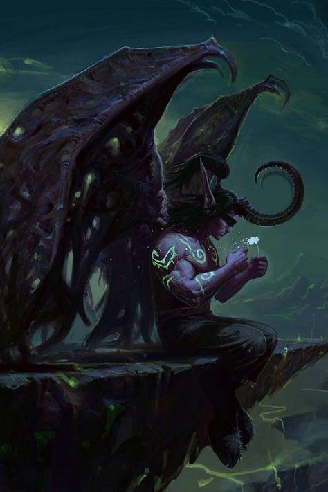 Illidan Stormrage, Video Game Posters, Warcraft Art, Heroes Of The Storm, Ange Demon, Demon Hunter, Wow Art, Angels And Demons, Arte Fantasy