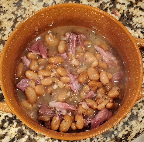 Lima Beans Recipe, Ham Hock Recipes, Ham Hocks And Beans, Beans And Ham, Ham Hocks, Beans In Crockpot, Pork Hock, Crockpot Ham, Ham Hock