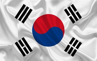 Download wallpapers South Korean flag, Asia, South Korea, silk flag, flags of the world for desktop free Korean Flag Wallpaper, Flag Wallpaper Iphone, South Korean Flag, South Korea Flag, Seoul Korea Travel, Korean Flag, Walpapers Cute, Korea Wallpaper, Flag Wallpaper