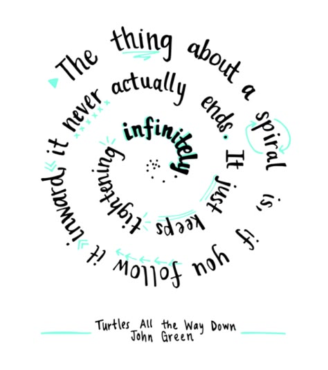 Thought Spiral, John Green Quotes, Hank Green, Down Quotes, John Green Books, Green Quotes, F Scott Fitzgerald, Favorite Book Quotes, Thought Quotes