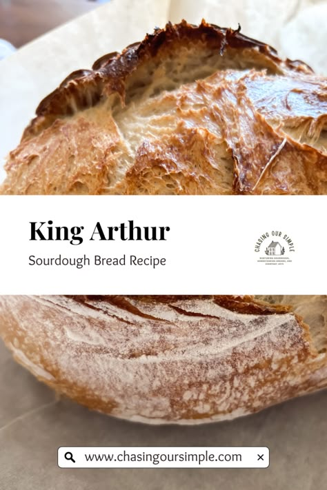 Classic King Arthur Sourdough Bread Recipe Sourdough Bread King Arthur, King Arthur Sourdough Bread Recipe, King Aurther Sourdough Bread, King Arthur Sourdough Bread, King Arthur Sourdough, King Arthur Gluten Free Sourdough Bread, King Arthur Sourdough Starter, King Arthur Bread Recipes, Sourdough Bread Recipe Using Starter