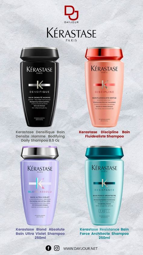 hair care - hair beauty - hair love - haircare products  - good hair day - healthy hair - UAE - dubai - sharjah  - salon - hair health - hair styles - beauty salon - dayjour Kerastase Blond, Kerastase Shampoo, Kerastase Densifique, Kerastase Discipline, Shampoo For Men, Kerastase Hair, Violet Shampoo, Mens Shampoo, Shampoo Conditioner