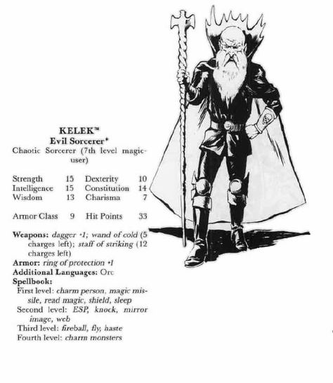 Kelek, Evil Sorcerer. Kelek is an evil wizard who wants mastery over teleportation. To obtain this goal he abducts unicorns and conjures the alicorns off of their heads as, it is the horn that allows unicorns to teleport. He needs twenty of these alicorns to master teleportation but has only managed to collect nineteen. Character Creation Challenge, Osr Rpg, Dragons Artwork, Classic Rock Artists, Fantasy Story Ideas, Classic Rpg, Evil Wizard, Dnd Items, Dnd Campaign