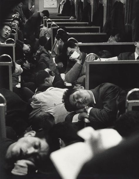 Early Morning Train, Japan, 1964 Michael Sowa, Paula Modersohn Becker, Historical Nonfiction, William Hogarth, Rare Historical Photos, William Adolphe Bouguereau, Antony Gormley, Mary Cassatt, Night Train