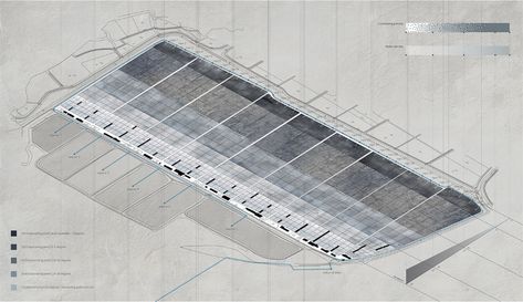 Birth of Salt - Architecture project (Gomso Salt pond) on Behance Salt Architecture, Seashell Architecture Concept, Sims 4 Old Salt House, Sea Ranch Architecture, Sea Resort Architecture, Salt Room, Salt Ponds, Architecture Project, Salt