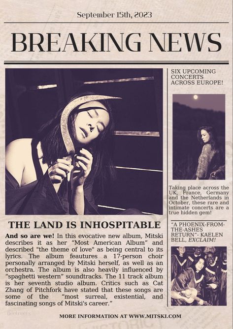 Mitski Minimalist Poster, Mitski Wall Print, Mitski Poster Album Cover, Vintage Mitski Poster, Poster Prints Mitski, Mitski Poster Puberty 2, Mitski Aesthetic Poster, Mitski The Land Is Inhospitable, Mitski Prints