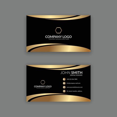 Art Deco Design Graphics, Interior Designer Business Card, Business Card Design Black, Clever Logo Design, Business Portrait Photography, Buisness Cards, Logo Design Love, Illustrator Design Tutorial, Gold Business Card