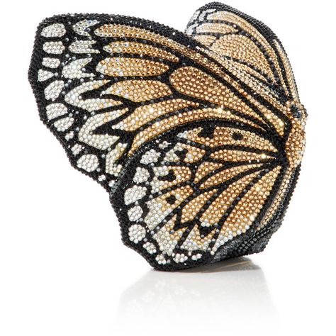 Monarch Butterfly Clutch | Moda Operandi ($6,125) ❤ liked on Polyvore featuring bags, handbags, clutches, lambskin handbags, lamb leather handbags, lambskin leather handbags, butterfly handbags and white handbags Fancy Clutch Purse, Butterfly Purse, Butterfly Monarch, Funky Purses, Judith Leiber Handbags, Butterfly Handbag, Judith Leiber Bags, Purses Vintage, White Handbags