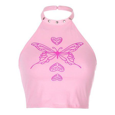 Backless Halter Top, Y2k Butterfly, Outfit Png, Y2k Clothes, Teenage Fashion Outfits, Mean Girls, Dream Clothes, Looks Vintage, Look Cool