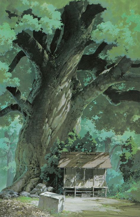 Ghibli Art, Ghibli Movies, Matte Painting, Howls Moving Castle, My Neighbor Totoro, Animation Background, Hayao Miyazaki, Environment Design, Environment Concept Art