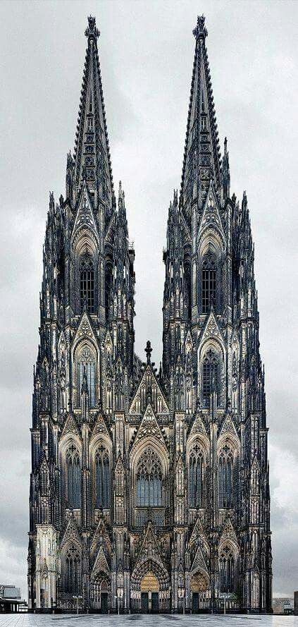 . Markus Brunetti, Architecture Cool, Architecture Antique, Houses Of The Holy, Gothic Cathedrals, Cathedral Architecture, Sacred Architecture, Koln, Old Churches