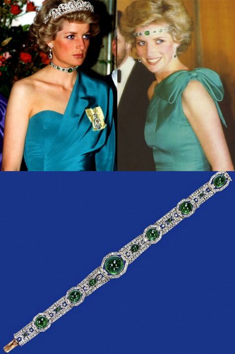 Delhi Durbar chocker:Lady Diana Spencer. Princesa de Gales Princess Diana Jewelry Royal Jewels, Diana Spencer Jewelry, Lady Diana Jewelry, Princess Diana's Jewelry, Princess Diana Jewelry, Delhi Durbar, Royal Crown Jewels, Queens Jewels, Princess Diana Photos