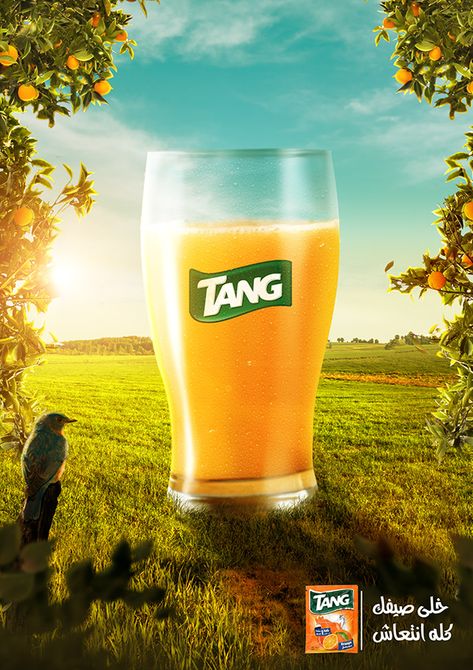 ads Tang Juice, Juice Ad, Ads Of The World, Yoga For Kids, Design Advertising, Graphic Design Advertising, Creative Posters, Creative Ads, Advertising Photography