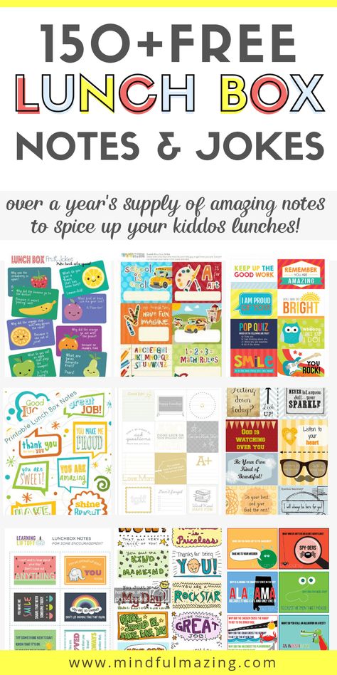 Lunch Notes Printable Free, Back To School Lunchbox Notes, Lunch Box Printables Free, Kindergarten Lunch Box Notes, Free Printable Lunch Notes, Free Printable Lunchbox Jokes, Lunchbox Notes For Kindergarteners, Printable Lunch Box Notes For Kids Free, Lunch Box Notes For Kids Kindergarten