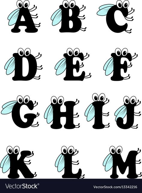 Png Images, Royalty, Insects, Vector Images, Vector Free, Alphabet, Royalty Free, Funny