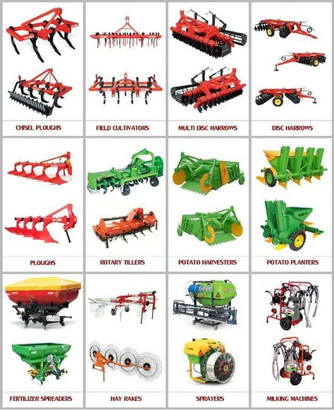 Orc farm equipment Agriculture Equipment Tools, Farm Equipment Agriculture, Farm Equipment Drawing, Farm Tools And Equipment, Rice Cultivation, Agriculture In India, Farming Tractors, Agriculture Tools, Fruits And Vegetables List