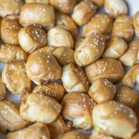 Sourdough Pretzel Bites - Farmhouse on Boone Sourdough Pretzel Bites, Sourdough Pretzel, Sourdough Bread Recipes, Sourdough Ideas, Farmhouse Recipes, Sourdough Breads, Gluten Free Brownies Recipe, Farmhouse On Boone, Natural Yeast