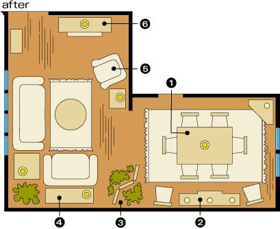 L Shaped Living Room Layout, Apartment Furniture Layout, L Shaped Living Room, Living Room Nook, Furniture Placement Living Room, Living Room Floor Plans, Living Room Layout, Painted Bedroom Furniture, Living Room Furniture Layout