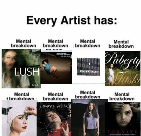 Mitski Nails, Mitski Meme, Mitski Reference, Mitski Memes, My Music Taste, I Love My Wife, Music People, Hozier, Music Memes