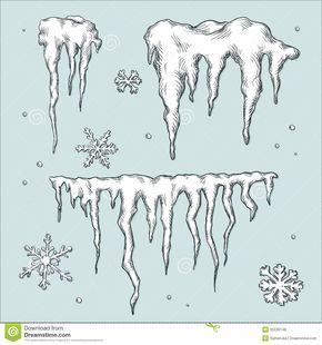 Snow Storm Drawing, How To Draw Snow, Ice Drawing, Winter Fonts, Snow Illustration, Winter Drawings, Crystal Drawing, Snow Theme, Snow Art