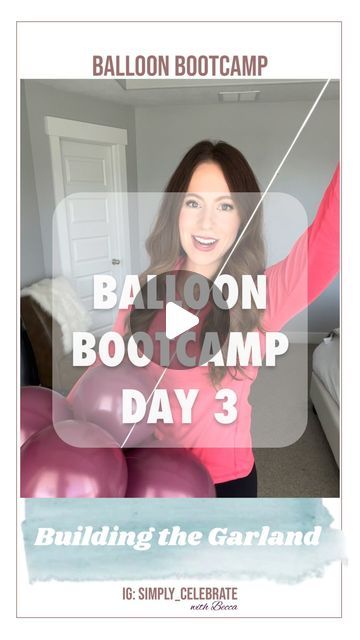 Becca Mansfield | Party Creator 🎉 on Instagram: "Which method do you use or are you going to try??   Hi 🙋🏻‍♀️ I’m Becca, your Balloon Bestie You can absolutely build balloon garlands like a professional and I’m here to show you how! 🙌🏻  This is Day 3 of my Balloon Bootcamp series, so go watch parts 1 and 2 if you missed them! 👀 Those reels go over how to inflate and shape your balloons, and the supplies you need ⚒️   My Balloon Garland Tutorial reel shows Method 1 (neck to neck tie) — but I wanted to show other easy building methods so you can figure out what works best for you! Sometimes I will use multiple building methods in one setup. 🥳  The 260 balloons are SO versatile to work with, as you can see in this video — And work SO much better than fishing line or a plastic tape stri Balloon Garland With Fishing Line, 260 Balloons, Balloon Garland Tutorial, Decorating Business, Garland Tutorial, Watch Parts, Fishing Line, Balloon Garland, Foil Balloons