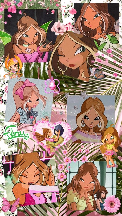 Winx Club, Cartoon Character, Cartoon Characters, Flowers, Hair