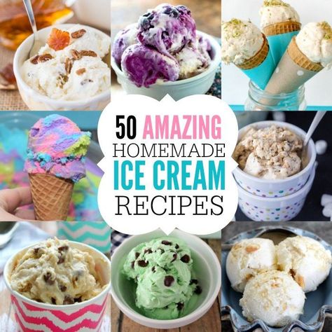 Easy Ice Cream Recipe Homemade, Best Ice Cream Maker, Best Homemade Ice Cream, Easy Homemade Ice Cream, Eating On A Dime, Gelato Recipe, Vanilla Ice Cream Recipe, The Best Ice Cream, Ice Cream Maker Recipes