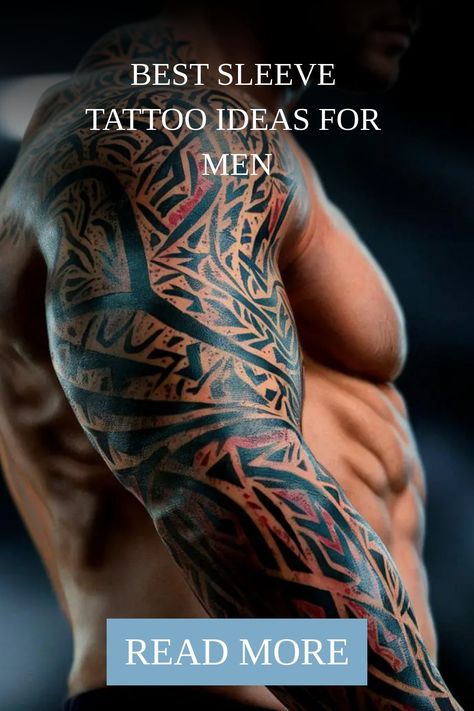 Best Sleeve Tattoo Ideas for Men Man Tattoo Sleeves Ideas, Colored Half Sleeve Tattoo Men, Christian Full Sleeve Tattoo, Left Arm Sleeve Tattoo Men, Geometric Shoulder Tattoo Men, Meaningful Half Sleeve Tattoos For Guys, Men’s Full Sleeve Tattoo, Ocean Sleeve Tattoos, Ocean Sleeve