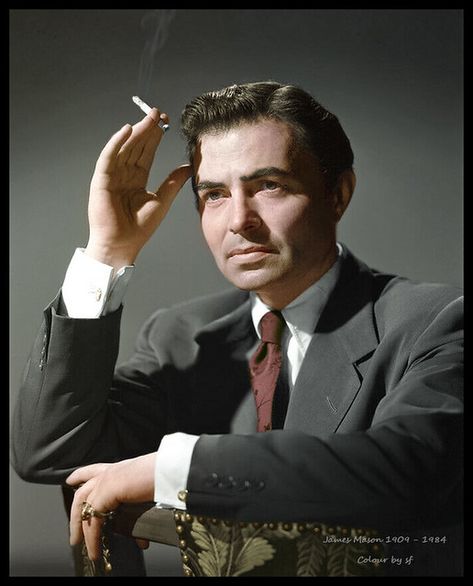 James Mason, Rugged Men, Classic Movie Stars, Hollywood Legends, Vintage Hollywood, Hollywood Glamour, Classic Hollywood, Golden Age, Old Money