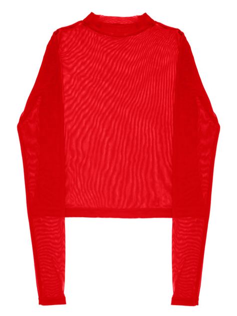 Red Mesh Top, Mesh Shirt, All About Eyes, Suits You, Mesh Top, Alternative Fashion, Body Shapes, Length Sleeve, Mesh