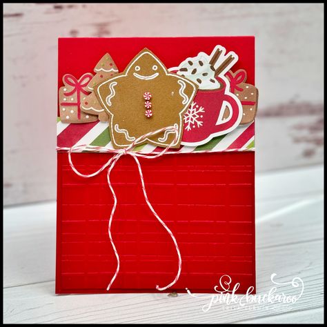 Pink Buckaroo Designs, Star Cards, Punch Out, Red Ink, Holly Jolly, Embossing Folder, A Class, Hello Everyone, I Love It