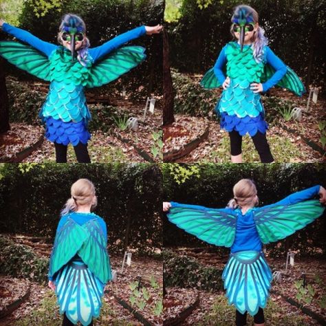 Hummingbird costume Humming Bird Costume, Hummingbird Costume, Parrot Costume, Owl Wings, Baby Kostüm, Bird Costume, Angel Costume, Animal Costumes, Kids Dress Up