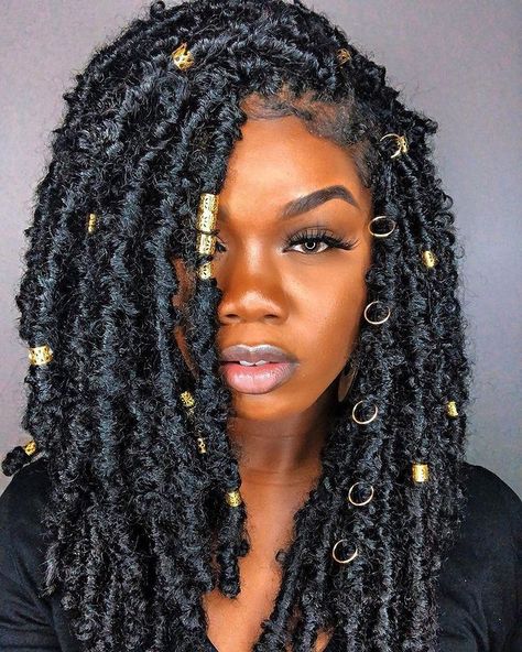 Hair Ideas For Women, Couples Trip, Butterfly Locs, Faux Locs Hairstyles, Afro Textured Hair, Pelo Afro, Protective Style, Hair Locks, Girls Hairstyles Braids