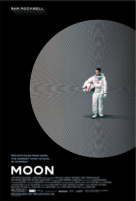 Moon starring Sam Rockwell Moon Film, Moon Movie, Duncan Jones, Best Movie Posters, Graphic Projects, Kevin Spacey, Moon Poster, Cinema Posters, The Best Films