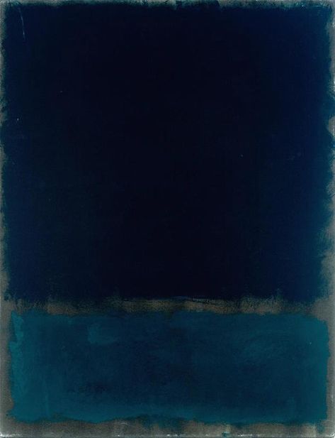 Do The Best Dark Blue Paint Colors Make You Blue? Dark Blue Paint Color, Rothko Art, Dark Blue Paint, Franz Kline, Barnett Newman, Blue Paint Colors, Mark Rothko, Jackson Pollock, Outsider Art