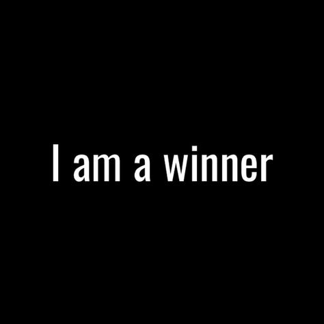 I Am A Winner Affirmations, I Am A Winner, The Winner, Audi Logo, Affirmations, Quick Saves