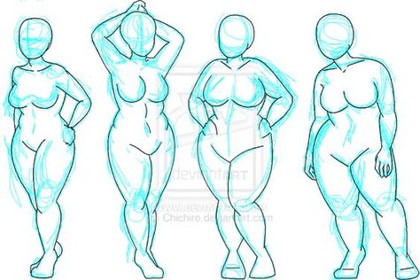 Plus size sketch figures Human Posing, Plus Size Art, Drawing Faces, Body Reference Drawing, Hand Reference, Digital Paintings, Drawing For Beginners, Sketchbook Pages, 3d Artwork