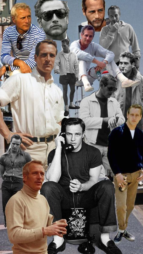 Fashion crush: Paul Newman Paul Newman Fashion, Paul Newman Wallpaper, Paul Newman Aesthetic, Young Paul Newman, Paul Newman Style, Paul Newman Young, Hiking Outfit Men, Film Club, Black Ivy