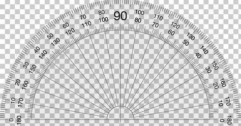 Protractor Ruler, Jewelry Bench, Black And White Circle, Circle Png, Ruler Set, White Circle, July 16, Free Sign, Color Help