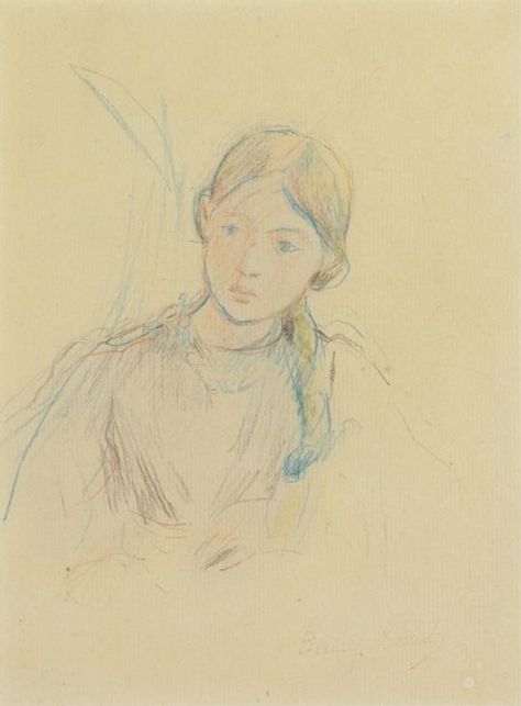 Berthe Morisot Julie Manet, Berthe Morisot, Mary Cassatt, Artist Sketches, Mandala Art Lesson, Edgar Degas, Pierre Auguste Renoir, A Level Art, Claude Monet