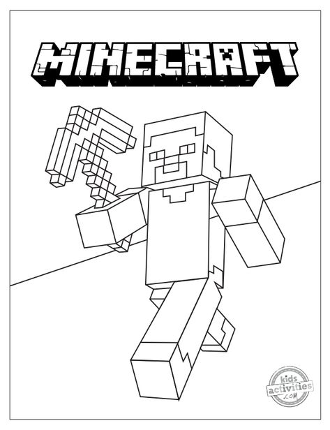 Free Printable Minecraft Wall Art, Minecraft Activity Sheets Free Printable, Minecraft Printables Free Templates, Slanted Closet, Minecraft Coloring Pages Free Printable, Free Printable Minecraft, Minecraft Printables Free, Minecraft Activities, Pj Masks Coloring Pages