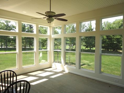 SUNCRAFT | Window Porch, Porches, Solarium, Sun Porch, 3-Season Porch, Sun Room | Columbus, Central Ohio 3 Seasons Room, Enclosed Patio Ideas, Window Porch, All Season Room, Enclosed Porch, 3 Season Room, Four Seasons Room, Porch Windows, Feminine Home Offices