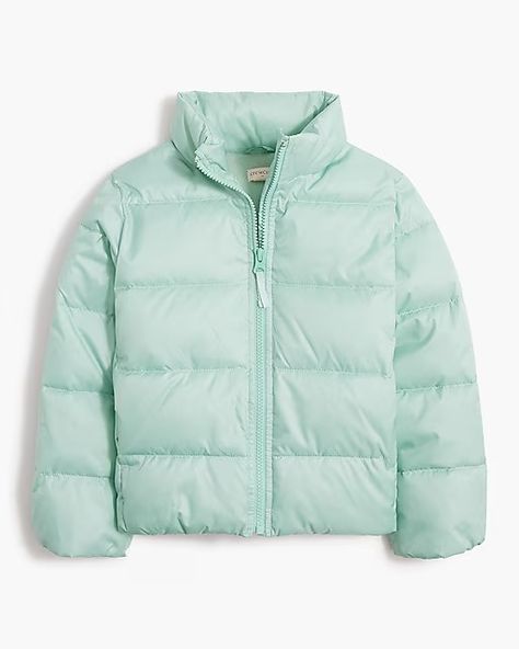 Girls' Coats, Jackets & Vests | J.Crew Factory Girls Coats, Girls Puffer Jacket, Girl Coat, J Crew Factory, Puffer Coat, Girls Shopping, Vest Jacket, For Girls, J Crew