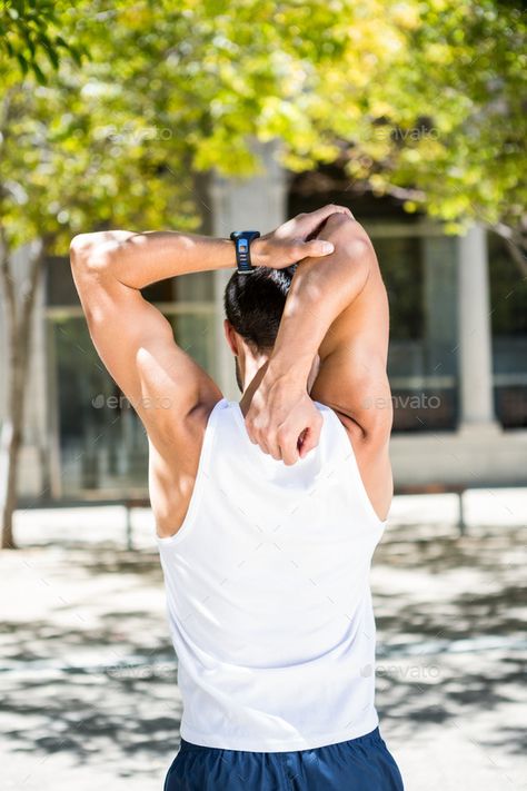 Stretching Poses Reference Male, Men Stretching Reference, Guy Stretching Reference, Arm Stretching Pose Reference, Male Stretching Pose Reference, Stretching Arms Pose Reference, Man Stretching Reference, Guy Stretching, Stretches For Men