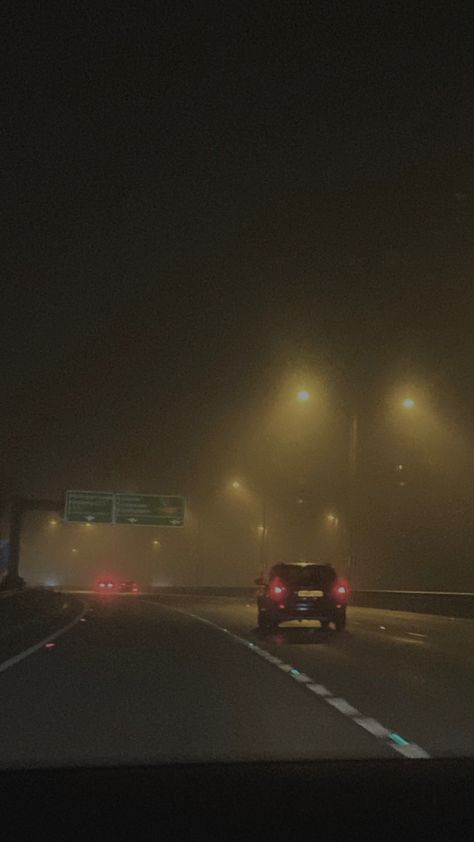 drive at night with fog Car Hookup Aesthetic, Long Drive Aesthetic Night, Long Drive Aesthetic, Late Night Car Drives Aesthetic, Late Night Car Vibes, Late Night Road, Late Night Car Drives, Late Night Drive Aesthetic, Night Time Drive