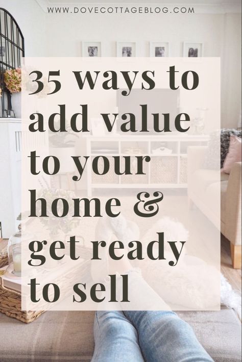 35 methods so as to add worth to your house & get able to promote | Dove Cottage Check more at https://howcandothis.com/homedecoration/35-methods-so-as-to-add-worth-to-your-house-get-able-to-promote-dove-cottage/ How To Get Your Home Ready To Sell, Getting Your Home Ready To Sell, Preparing To Sell Your Home, Prep Home For Sale, How To Prepare Your House To Sell, Tips To Sell Your House, Getting Ready To Sell Your House Tips, Getting Home Ready To Sell, Getting House Ready To Sell Checklist