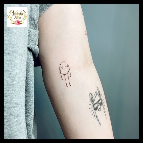 #potato #potatotattoo #cutetattol #funnytattoo #cutetattoo #tinytattoo Potato Tattoo Cute, Potato Bug Tattoo, Potato Tattoo, Potato Bugs, Basic Tattoos, Cute Potato, Bug Tattoo, Braided Ponytail Hairstyles, Funny Tattoos